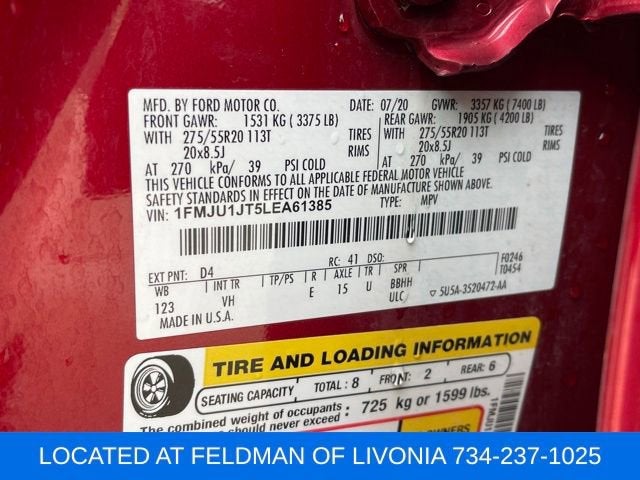 2020 Ford Expedition XLT