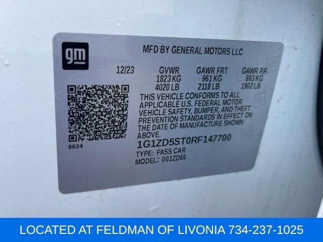 2024 Chevrolet Malibu 1LT