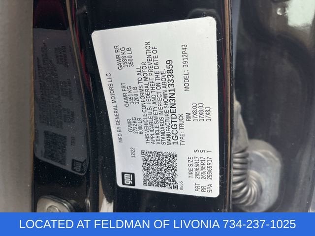 2022 Chevrolet Colorado Z71