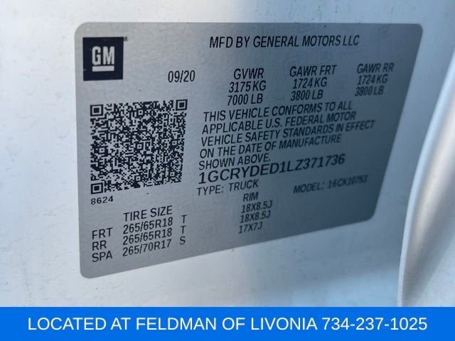 2020 Chevrolet Silverado 1500 LT