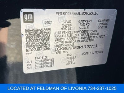 2024 GMC HUMMER EV SUV 2X