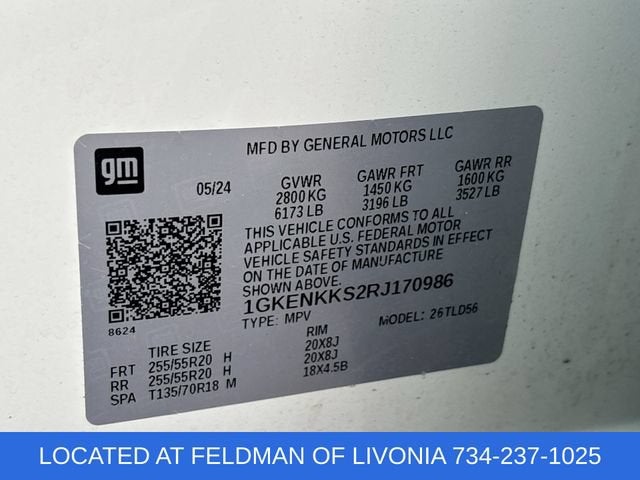 2024 GMC Acadia Elevation