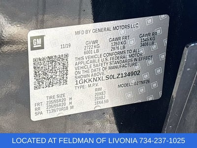2020 GMC Acadia Denali