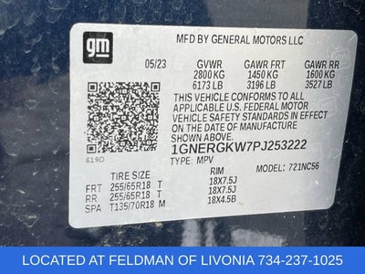 2023 Chevrolet Traverse LT Cloth