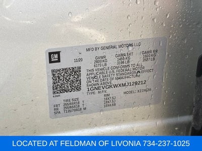 2021 Chevrolet Traverse LT Cloth