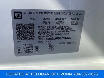 2024 Chevrolet Silverado 1500 ZR2