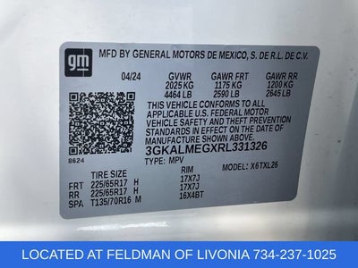 2024 GMC Terrain SLE