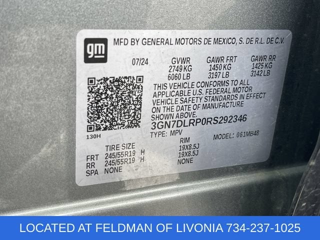 2024 Chevrolet Equinox EV 2LT