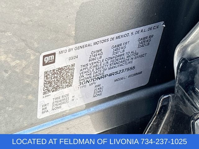 2024 Chevrolet Equinox EV RS