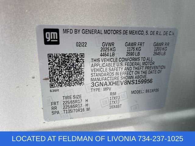 2022 Chevrolet Equinox LS