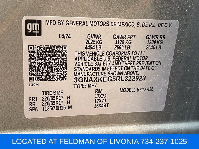 2024 Chevrolet Equinox LT
