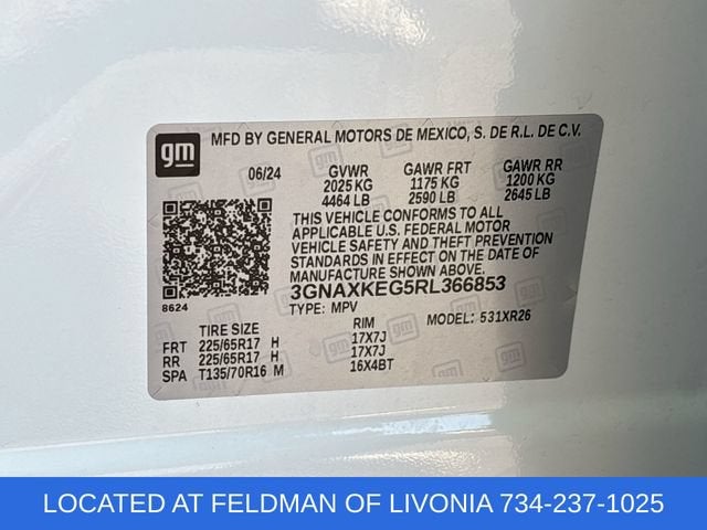 2024 Chevrolet Equinox LT