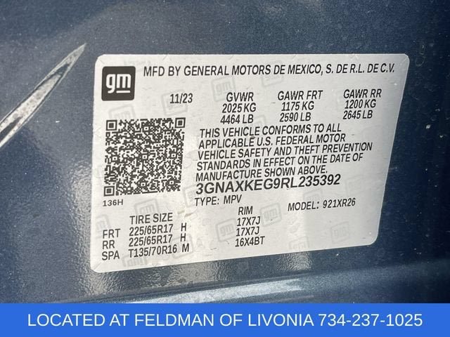 2024 Chevrolet Equinox LT