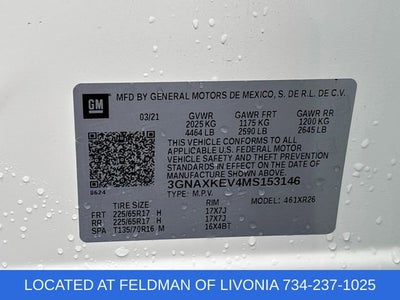 2021 Chevrolet Equinox LT