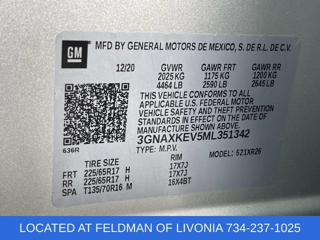 2021 Chevrolet Equinox LT
