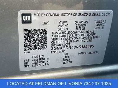 2024 Chevrolet Blazer 3LT