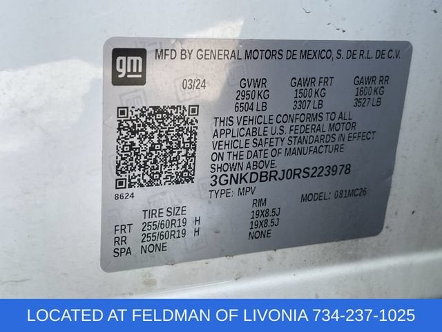 2024 Chevrolet Blazer EV LT
