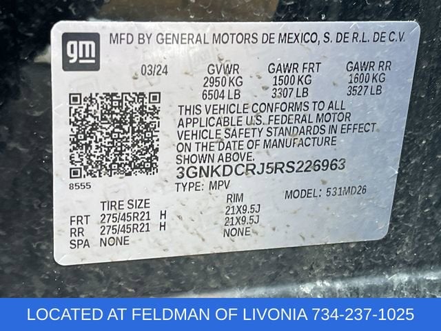 2024 Chevrolet Blazer EV RS