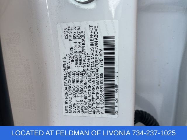 2023 Honda CR-V Hybrid Sport