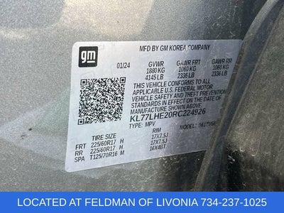 2024 Chevrolet Trax LT