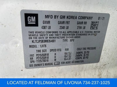 2021 Chevrolet Trax LT