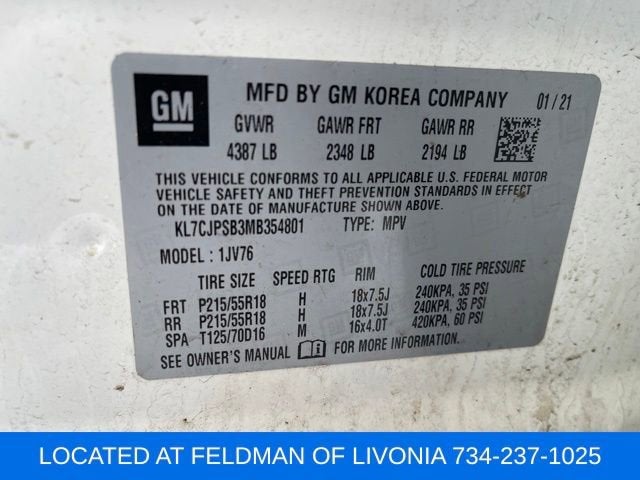 2021 Chevrolet Trax LT