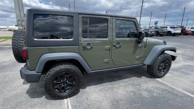2015 Jeep Wrangler Unlimited Willys Wheeler
