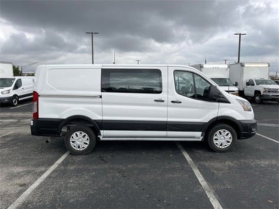2023 Ford Transit Cargo Van T-250 130" Low Rf 9070 GVWR RWD