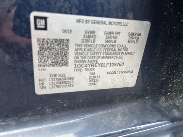 2020 Chevrolet Silverado 2500 HD High Country