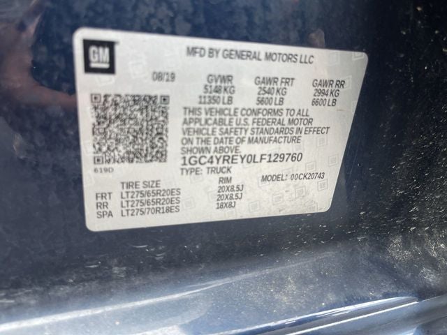 2020 Chevrolet Silverado 2500 HD High Country