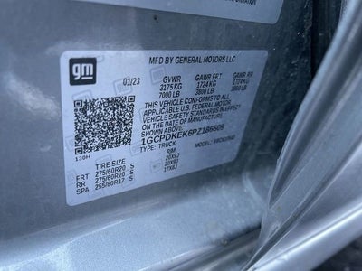 2023 Chevrolet Silverado 1500 LT (2FL)