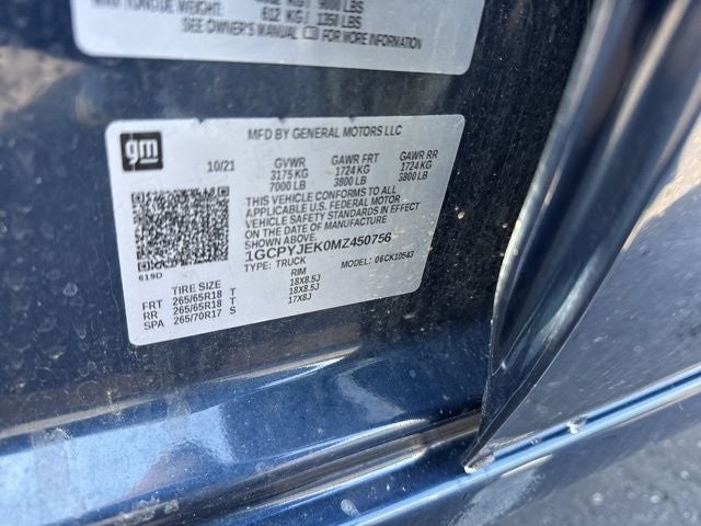 2021 Chevrolet Silverado 1500 LT