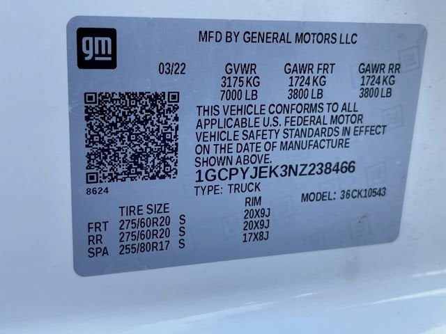 2022 Chevrolet Silverado 1500 LTD LT (2FL)