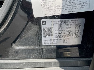 2021 Chevrolet Traverse LT Cloth