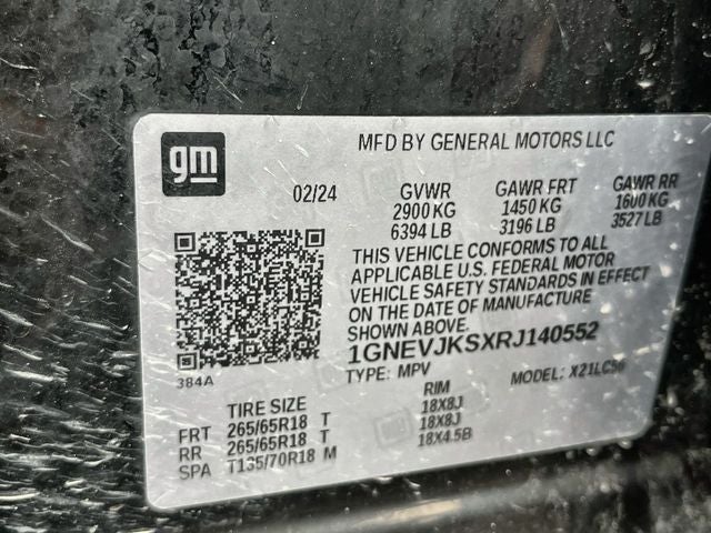 2024 Chevrolet Traverse Z71