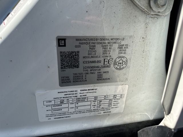 2020 Cadillac XT5 Luxury AWD