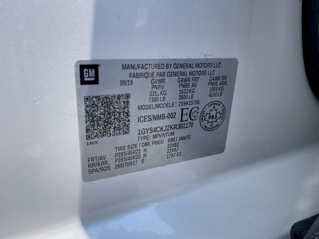 2019 Cadillac Escalade Premium Luxury