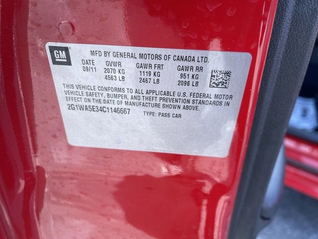 2012 Chevrolet Impala LS Retail