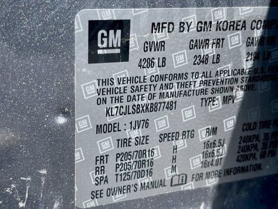 2019 Chevrolet Trax LT